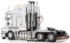 1/50 Kenworth K200 with Drake 2x8 Dolly & 4x8 Swingwing Low Loader Trailer Combo (White & Black)