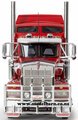 1/50 Kenworth T909 Prime Mover with Drake 2x8 Dolly & 4x8 Swingwing Low Loader Trailer Combo (Rosso Red)