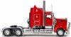 1/50 Kenworth T909 Prime Mover with Drake 2x8 Dolly & 4x8 Swingwing Low Loader Trailer Combo (Rosso Red)