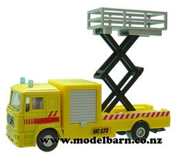 1/72 MAN F2000 Scissor Lift Road Maintenance Truck-man-Model Barn
