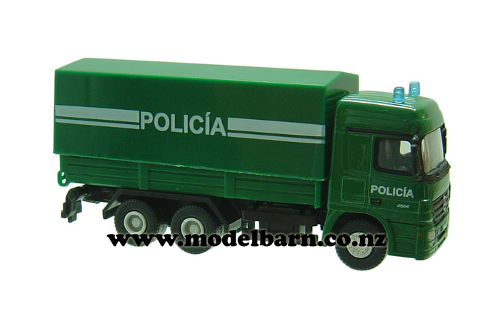 1/72 Mercedes Actros 2554 Covered Truck "Policia"