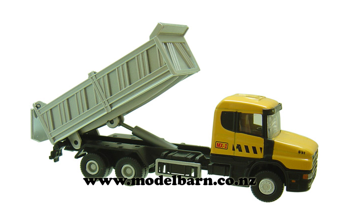 1/72 Scania T124G 420 Tip Truck (yellow & grey)