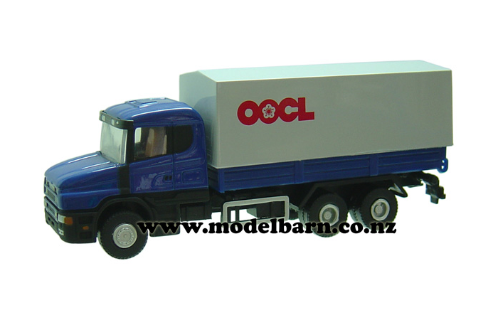 1/72 Scania T124G 420 Covered Truck "OOCL"