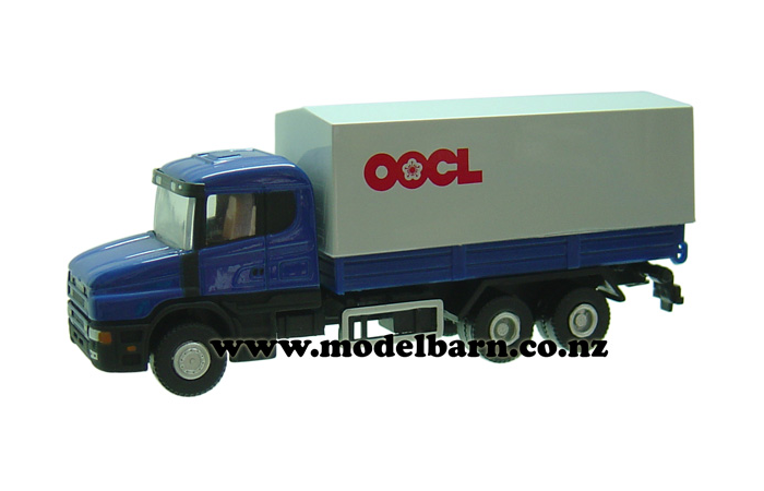 1/72 Scania T124G 420 Covered Truck "OOCL"