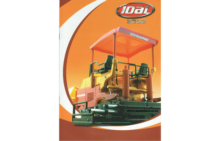 Joal 2002 Trade Catalogue