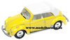 1/64 VW Super Beetle Convertible (1975, yellow & white)