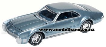 1/64 Oldsmobile Toronado (1967, crystal blue)-oldsmobile-Model Barn