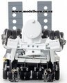 1/50 Kenworth C509 Prime Mover with Drake 2x8 Dolly & 4x8 Swingwing Low Loader Trailer Combo (White & Black)