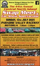 Rotorua Swap Meet July 13 2025-upcoming-events-Model Barn