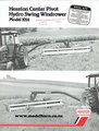 Hesston 1014 Center Pivot Hydo Swing Windrower Sales Brochure