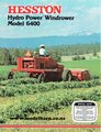 Hesston 6400 Hydo Power Windrower Sales Brochure