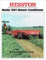 Hesston 1091 Mower Conditioner Sales Brochure