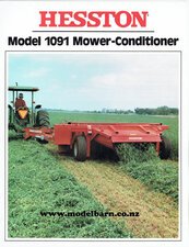 Hesston 1091 Mower Conditioner Sales Brochure-hesston-Model Barn