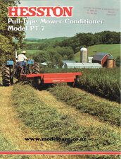 Hesston PT-7 Pull-Type Mower Conditioner Sales Brochure-hesston-Model Barn
