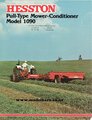 Hesston 1090 Pull-Type Mower Conditioner Sales Brochure