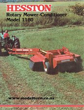 Hesston 1180 Rotary Mower Conditioner Sales Brochure-hesston-Model Barn