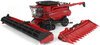 1/64 Case IH 7250 Axial-Flow Combine Harvester with Grain & Corn Heads