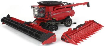 1/64 Case IH 7250 Axial-Flow Combine Harvester with Grain & Corn Heads-farm-equipment-Model Barn