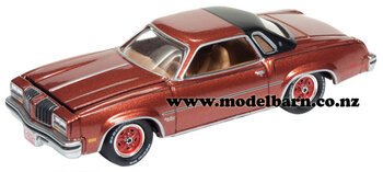 1/64 Oldsmobile Cutlass Supreme (1977, copper & black)-oldsmobile-Model Barn
