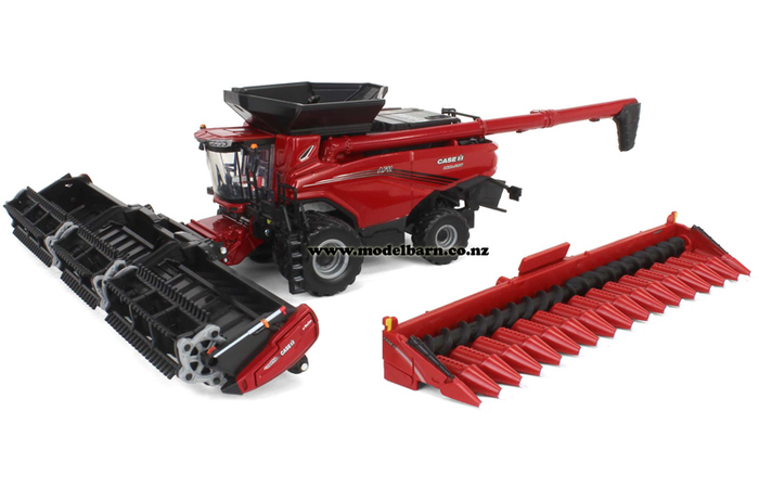 1/64 Case IH AF11 Axial-Flow Combine Harvester on duals with 2 Heads "Presitige"