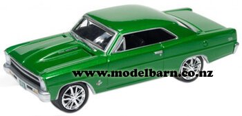 1/64 Chev Nova SS (1967, green)-chevrolet-and-gmc-Model Barn