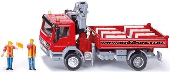 1/50 Mercedes Atego Tip Truck with Hiab & Accessories-mercedes-Model Barn