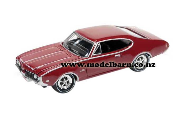 1/64 Oldsmobile Cutlass 442 (1969, red) - Vehicles-Oldsmobile