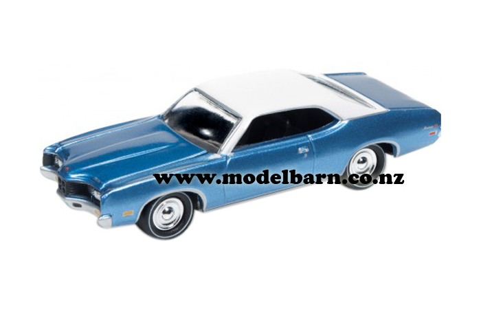 1/64 Mercury Montego (1971, blue & white)