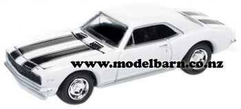 1/64 Chev Camaro Z28 (1967, white & black)-chevrolet-and-gmc-Model Barn