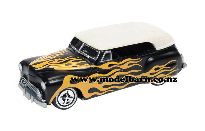 1/64 George Barris Phaeton Hot Rod (black with gold flames)