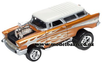 1/64 Chev Nomad Hot Rod (1957, copper & white)-chevrolet-and-gmc-Model Barn