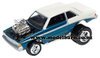 1/64 Chev Malibu Hot Rod (1981, blue & white)