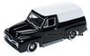 1/64 Ford Panel Van (1955, black & white)