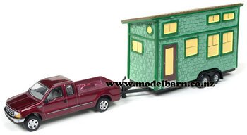 1/64 Ford F-250 Super Duty Pick-Up (2004) & Tiny House Trailer-ford-Model Barn