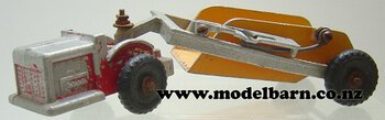 Motor Scraper (red & orange, 280mm)-jumbo-toys-mckenzie-and-bannister-Model Barn