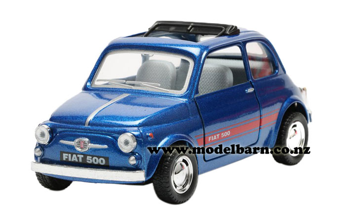 1/24 Fiat 500 (dark blue)