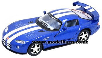 1/36 Dodge Viper GTS-R (blue & white)-dodge,-ram-and-srt-Model Barn