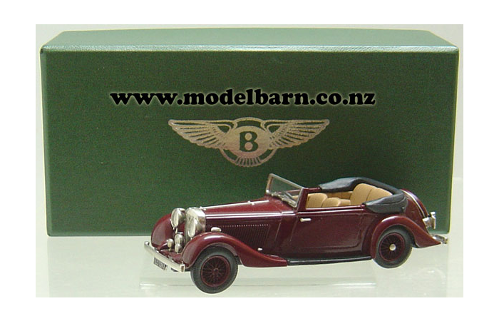 1/43 Bentley 4.25 Litre Convertible (1936, maroon)