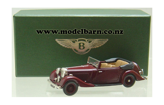 1/43 Bentley 4.25 Litre Convertible (1936, maroon)