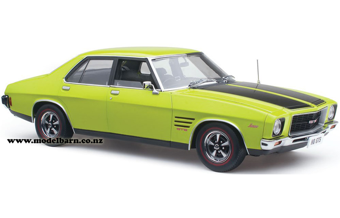 1/18 Holden HQ Monaro GTS Sedan (Barbados Green with Black Stripes)
