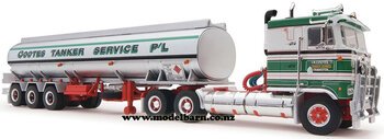 1/64 Kenworth COE & Semi Tanker Trailer "Cootes Tanker Service"-trucks-and-trailers-Model Barn