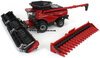 1/64 Case IH AF11 Axial-Flow Combine Harvester on duals with 2 Heads