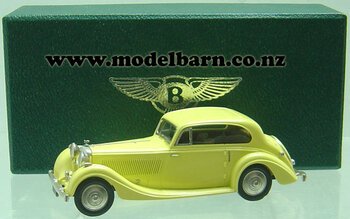 1/43 Bentley 4.25 Litre Fixed Head Coupe (1936, yellow)-rolls-royce-and-bentley-Model Barn