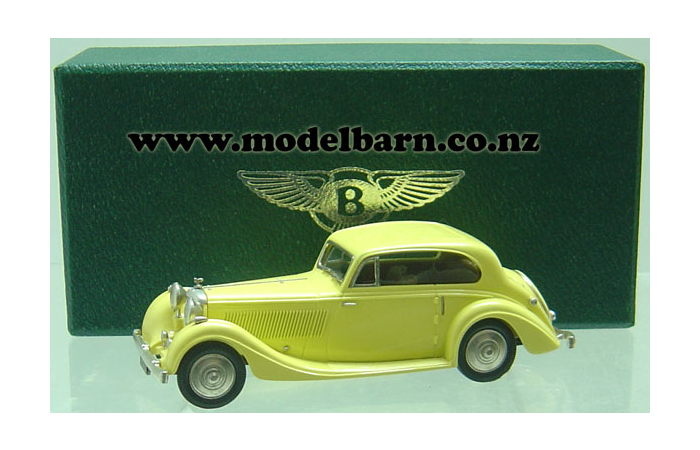 1/43 Bentley 4.25 Litre Fixed Head Coupe (1936, yellow)