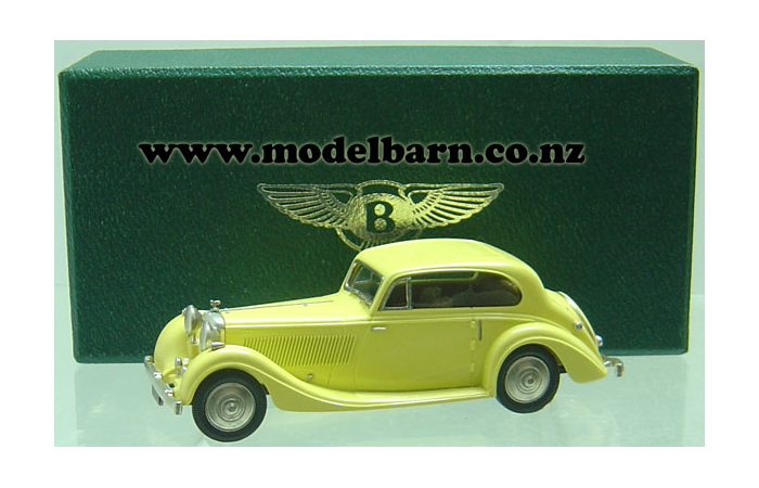 1/43 Bentley 4.25 Litre Fixed Head Coupe (1936, yellow)