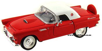1/24 Ford Thunderbird (1956, red & white)-ford-Model Barn