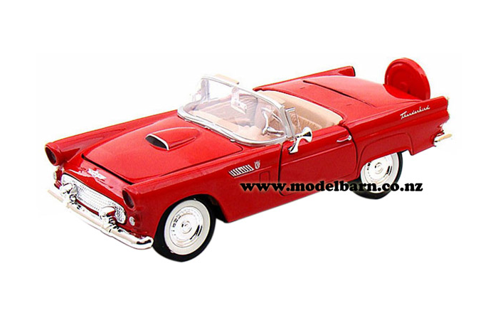 1/24 Ford Thunderbird Convertible (1956, red)