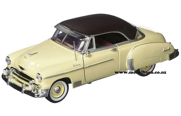 1/24 Chev Bel Air Coupe (1950, cream & brown)