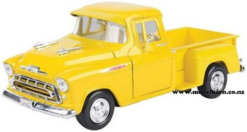 1/24 Chev 3100 Stepside Pick-Up (1957, yellow)-vehicles-Model Barn