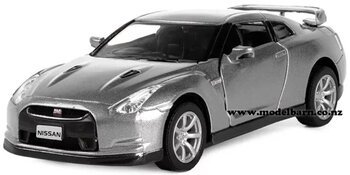 1/38 Nissan GTR R35 (2009, grey)-vehicles-Model Barn